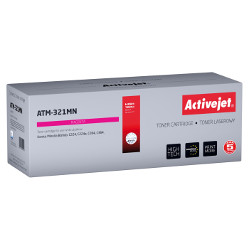 Activejet ATM-321MN Toner (zamiennik Konica Minolta TN321M; Supreme; 25000 stron; czerwony)