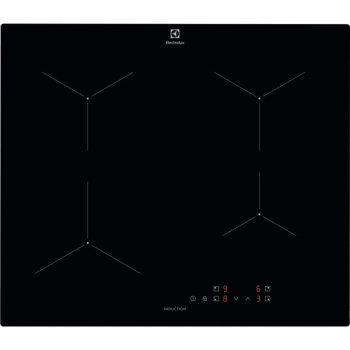 Electrolux LIL61424C Czarny Wbudowany 60 cm Płyta indukcyjna strefowa 4 stref(y)