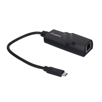 Karta sieciowa Lanberg NC-1000-02 (USB 3.1, USB-C; 1x 10/100/1000Mbps)