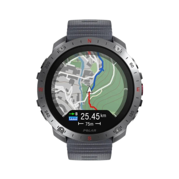 Polar Grit X2 Pro 3,53 cm (1.39") AMOLED Cyfrowy 454 x 454 px Ekran dotykowy Szary GPS