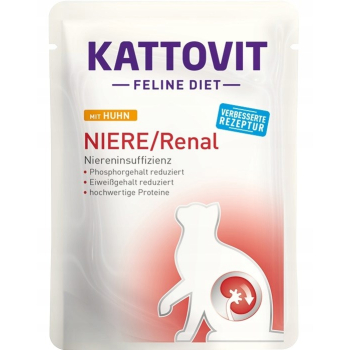 KATTOVIT NIERE/RENAL Kurczak 85g dla kota