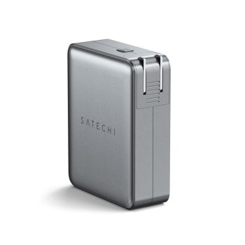Satechi 4-Port GaN Travel Charger - ładowarka podróżna 145W z 4 adapterami do gniazdek - US, UK, EU, AS (4x USB-C)