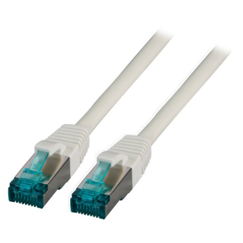 EFB RJ45 Patchkabel S/FTP Cat.6A LSZH 50.00m grau