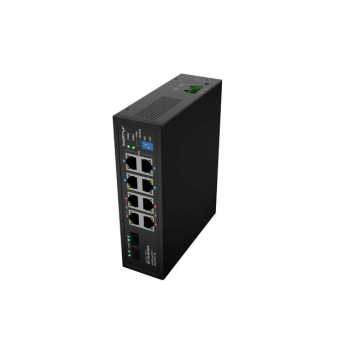 SWITCH LANBERG LIGHT INDUSTRIAL POE 4XBT 4XAT 2XSFP DIN NIEZARZĄDZALNY GIGABIT ETHERNET