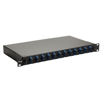 Equip LWL-SpleiĂźkasten 12-Port SC-Duplex OS2 1U komplett  sw