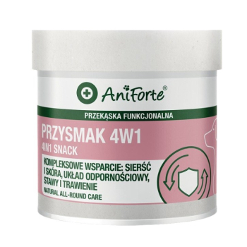 AniForte PRZYSMAK 4W1– KOMPLEKSOWE WSPARCIE DLA PSA 50g