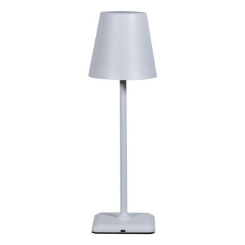 TECHLY BEZPRZEWODOWA LAMPKA LED STOŁOWA DOTYKOWA BIAŁA