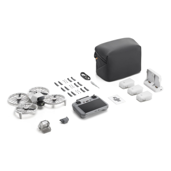 DJI Flip Fly More Combo (DJI RC 2) / quadcopter - dron / Kamera HDR 4K@60FPS / FOV: 82,1° / 1/1,3 CMOS / 3x Aku