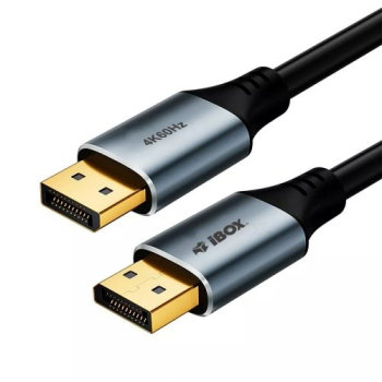 Kabel DisplayPort 4k60Hz złota wtyczka 1m