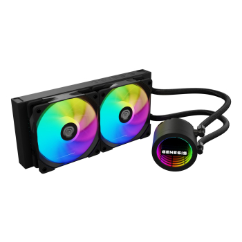 GENESIS CHŁODZENIE WODNE HYDRIA 240 ARGB CZARNE