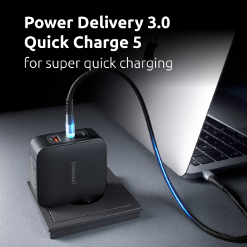 Adapter zasilający USB-C GAN +C520C/7810010 INTENSO