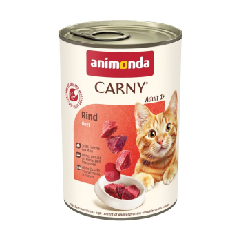 ANIMONDA Carny Adult wołowina - mokra karma dla kota - 400 g