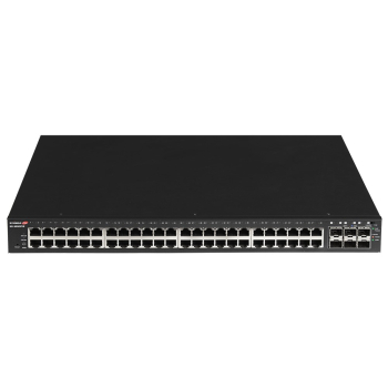 Edimax 54-portowy gigabitowy PoE+ inteligentny przełącznik internetowy do dalekiego zasięgu z 6 SFP+ 10G Por
