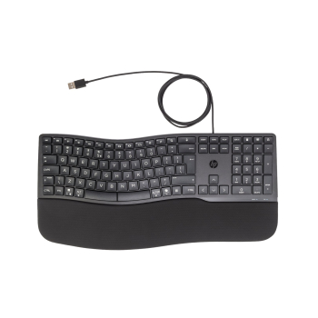 Klawiatura HP 480 Comfort Wired Keyboard przewodowa czarna 8T6M1AA