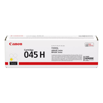 Canon 045 H kaseta z tonerem 1 szt. Oryginalny Żółty