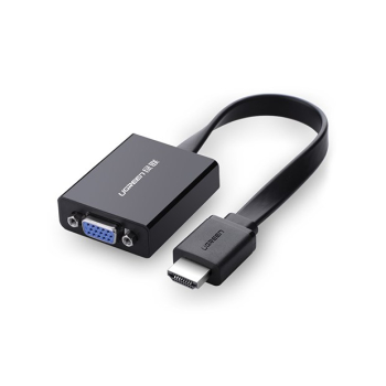 Ugreen Adapter  HDMI Do VGA MM103 25cm Czarny