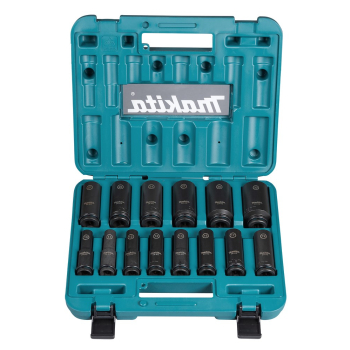 Makita E-16586 Gniazdo udarowe Wpływ socket set Czarny, Zielony
