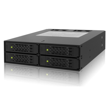 Panel nośny Icy Dock MB994SP-4SB-1, 13.3 cm (5.25"), 2.5", Aluminium, Metal, CE, REACH
