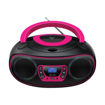 Boombox Denver TDB-212P różowy