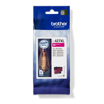 Brother LC-427XLM nabój z tuszem 1 szt. Oryginalny Wysoka (XL) wydajność Purpurowy