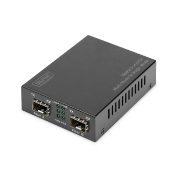 Digitus Gigabitowy konwerter medialny wielomodowy/jednomodowy SFP