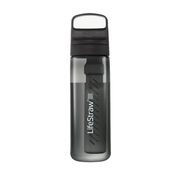 LifeStraw LGV422GYWW filtr do wody Butelka filtrująca wodę 0,65 l Czarny, Półprzezroczysty