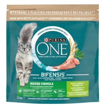 PURINA One Bifensis Indoor Formula - sucha karma dla kota - 1,5 kg