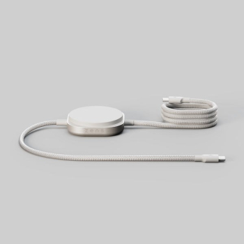 ZENS Charging Cable USB C-C Pro 2 - magnetyczny kabel USB C-C do ładowania przewodowego do 240 W, wspiera Qi2 15 W, do użycia z zasilaczem min. 65 W,