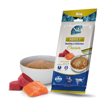 FARMINA N&D OCEAN CAT CREAM WITH SALMON & TUNA ADULT 60gr