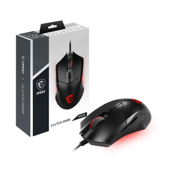 MSI Clutch GM08 myszka Gaming Oburęczny USB Typu-A Optyczny 4200 DPI