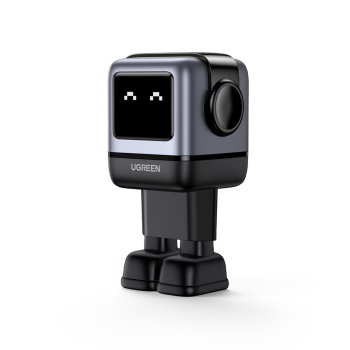 Ugreen Nexode RG 65W 3-Port GaN Komputer przenośny, Telefon komórkowy, Laptop, Power bank, Telefon Szary Prąd przemienny Szybkie ładowanie Wewnętrzna