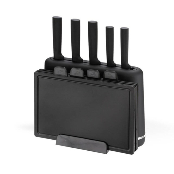 Zestaw noży i desek MR-1412-BLACK MAESTRO