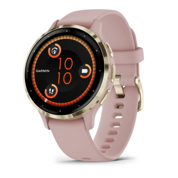 Zegarek sportowy Garmin Venu 3S AMOLED 41mm Golden Rose