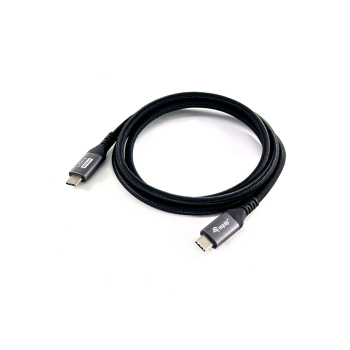 Equip 128381 kabel USB USB4 Gen 3x2 1,2 m USB C 40 Gbit/s 240 W Czarny
