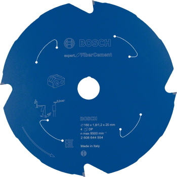 BOSCH PIŁA EXP.FIBER CEMENT 160x20x4z BETON WŁÓKNISTY. ACCU