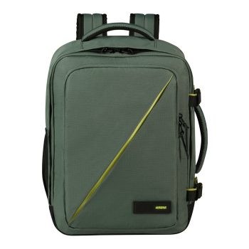 American Tourister Take2cabin S/M plecak Plecak turystyczny Zielony Przetworzony politereftalan etylenu (rPET)