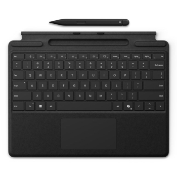 Microsoft Surface Pro Keyboard with Slim Pen for Business QWERTZ Niemiecki Microsoft Cover port Czarny