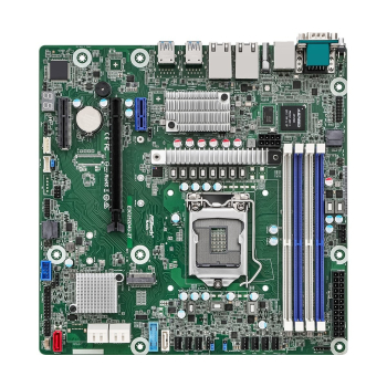 Płyta główna ASRock E3C252D4U-2T 1x LGA1200 Intel Xeon E-23XX C252 (4xDIMM, SATA, 1xM.2, 2x10GbE, IPMI)