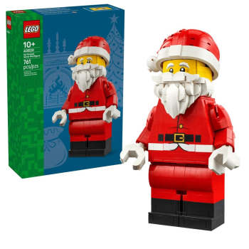 LEGO Exclusive Powiększona minifigurka Świętego Mikołaja (40820)