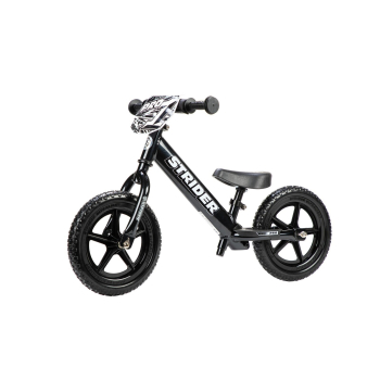 Strider Rowerek Biegowy 12" PRO Black Czarny ST-P4BK