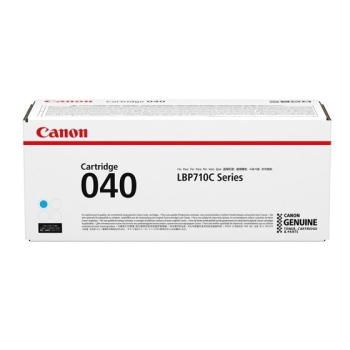 Toner Canon 040 - oryginalny nabój cyan