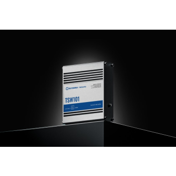 Teltonika TSW101 Gigabit Ethernet (10/100/1000) Obsługa PoE Metaliczny