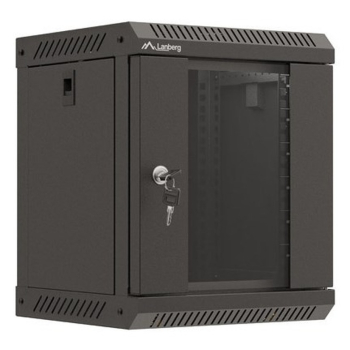 Lanberg WF11-3306-10B stojak 6U Szafa wisząca Czarny
