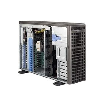 Obudowa Supermicro SC747 BTQ-R2K04B - Tower - 4U - Erweitertes ATX - SATA/SAS - Hot-Swap 2000 Watt - Schwarz