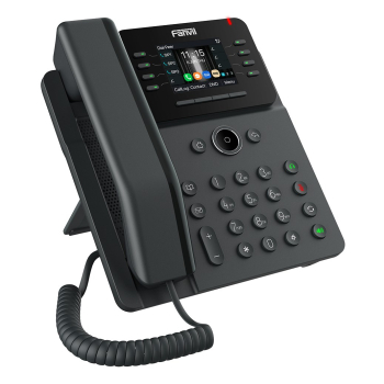 Fanvil V62W telefon VoIP Czarny 12 linii LCD