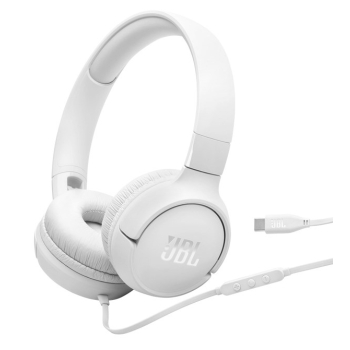 Słuchawki przewodowe JBL Tune 520 USB-C Biały