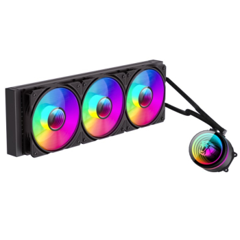 GameMax ICEBURG 360 INFINITY BK system chłodzenia komputerów Procesor Chłodnica cieczy all-in-one 12 cm Czarny 1 szt.