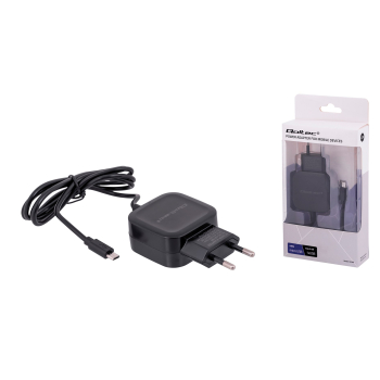 Ładowarka sieciowa Qoltec 50189 (3400 mA; 17W; Micro USB, USB)