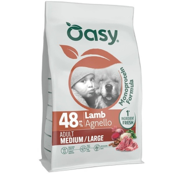 Oasy One Animal Protein Adult M/L Lamb 10kg