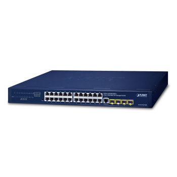 Switch Planet GS-4210-24T4SR 24-Port 10/100/1000T + 4-Port 100/1000X SFP Managed